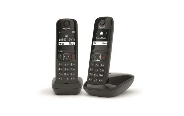 GIGASET Téléphone résidentie AS690DUONOIR